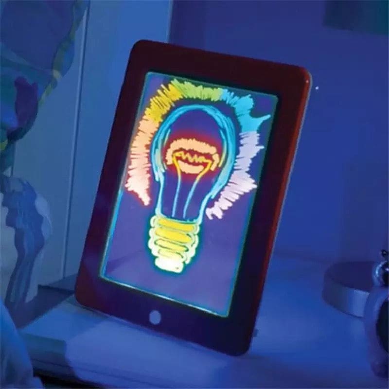 3D Magic Drawing Pad, 8 Light Effects Puzzle Board, 3D Sketchpad, Tablet Creative Kids Pen Gift LEDs Lights Glow Art Drawing Toys 3D Magic Drawing Pad, 8 Light Effects Puzzle Board, 3D Sketchpad, Tablet Creative Kids Pen Gift LEDs Lights Glow Art Drawing Toys